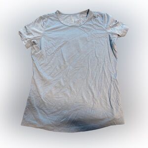 Woolx Liza blue crew neck XS short sleeve t shirt